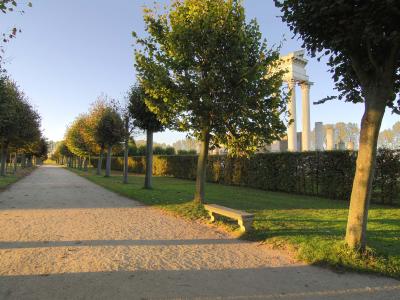 Allee im Archäologischen Park Xanten