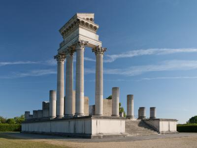 Hafentempel im LVR-Archäologischen Park