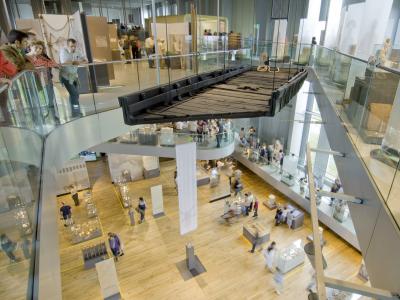 Innenansicht Ausstellung Römer Museum im Archäologischen Park